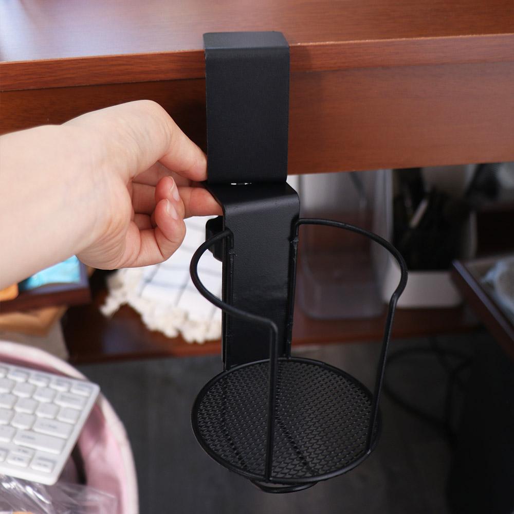 Waterproof Rotating Desk Cup Holder 2 In 1 Mug Floating Shelves  Office Accessories