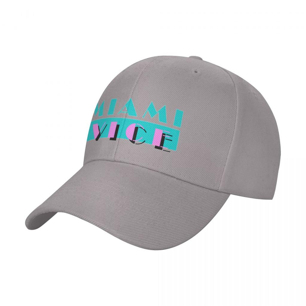 Miami Vice - Séries TV - Casquette de baseball latérale, chapeau de luxe pour homme, chapeaux de fête, visière thermique, casquette de golf, casquette de camionneur pour femmes unisexes