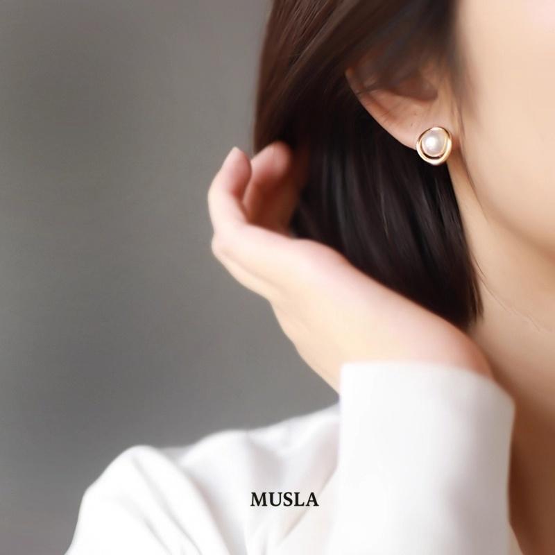Musla Design Jewelry Cilp Earrings For Women Fashion Earrings Stud
