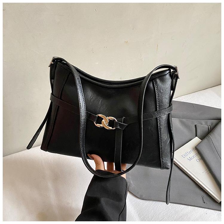 Premium Retro Large-capacity Tote Bag Women's 2025 Winter New Fashion Versatile Popular Shoulder Messenger Bag