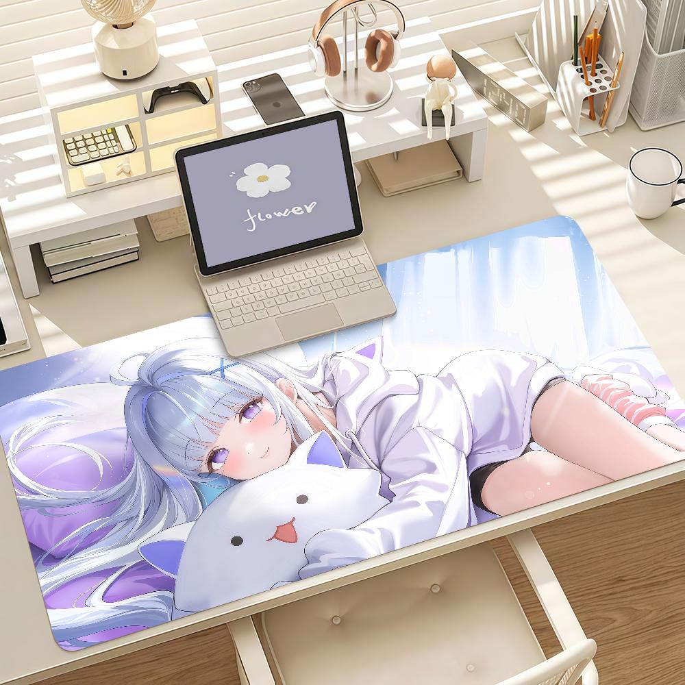 Ayatsuno Yuni Anime Gaming Mouse Pad Antislip Rubber Base Large Pc Keyboard Laptop Desk Mat For Office Student Home