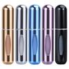 5/8 ml Påfyllbar Parfymespray Atomizer Aluminium Parfymespray Duftpumpe Parfyme Atomizer Påfyllbar Miniflaske for Reise