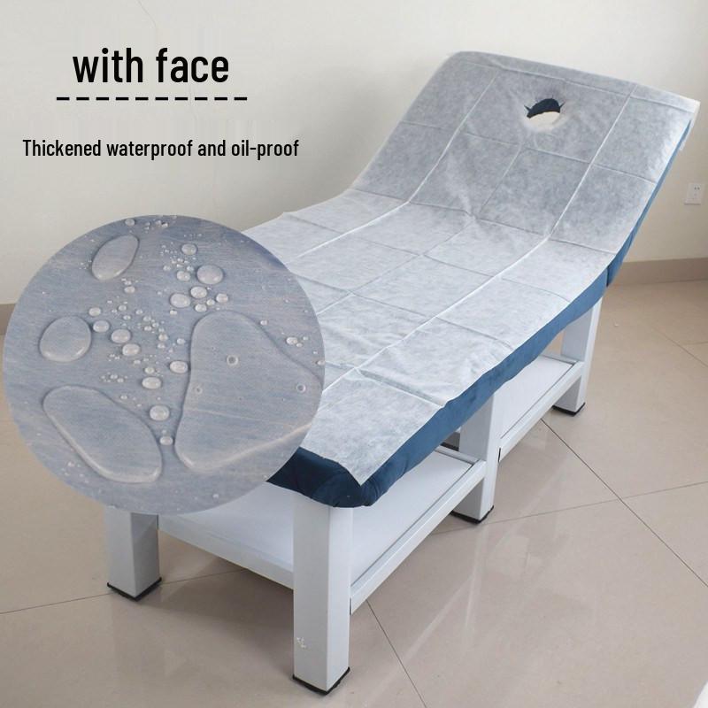 Waterproof & Oil-proof Non-woven Disposable Beauty Bed Sheets for Salons & Hotels