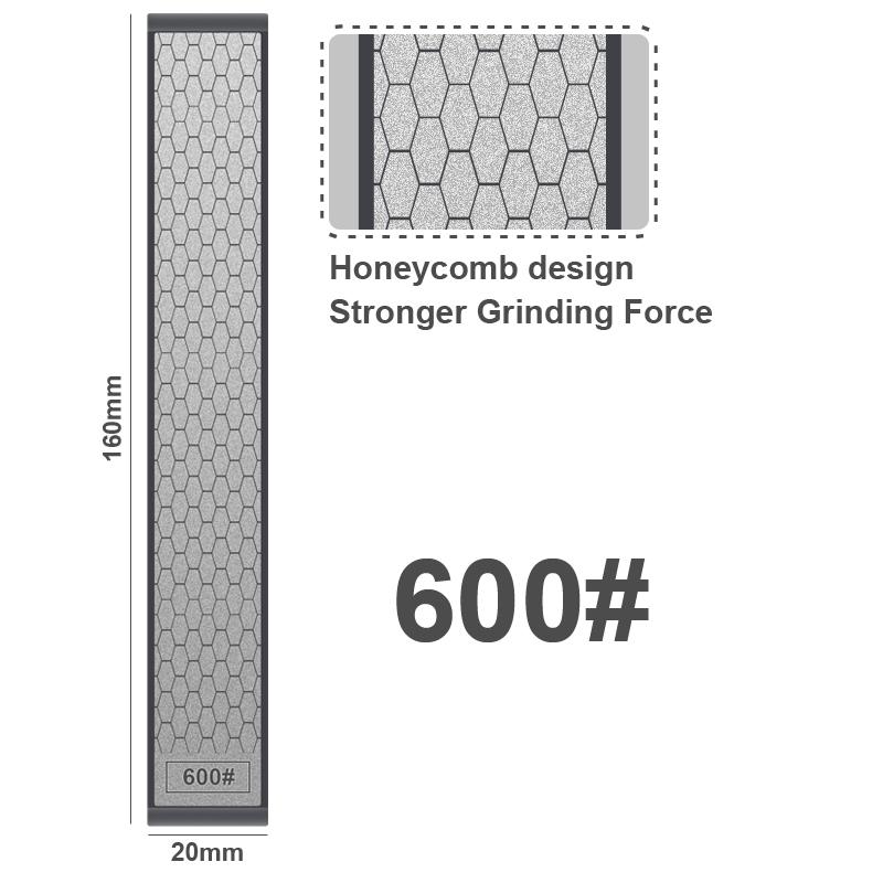 Nový 160mm diamantový ostřící kámen Pevný ostřič nožů Příslušenství DIY Dřevoobráběcí brusný nástroj Zrnitost 240-1000# Profesionální