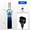 2Pcs Head Light Bulb For Chevrolet Malibu 2004-2012 2008 2009 2010 Hi Lo Beam Fog Bulb LED Headlight 30000LM H11 Auto Accessory