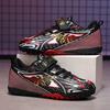 2025 Boys and girls students outdoor sports training shoes full leather surface medium and large children children broken nail football shoes