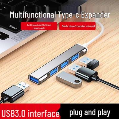 USB 3.0 High-Speed Multifunctional Type-C Dock - 4-Port Laptop Expander
