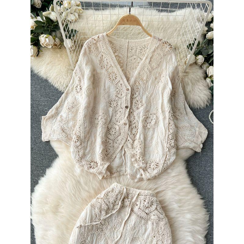 Bohemia Vacation Style Heavy Industry Tassel Half Body Embroider