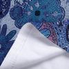 Women's Fashion Casual V-Neck Loose Comfortable Short Sleeve Print Tops Blouse