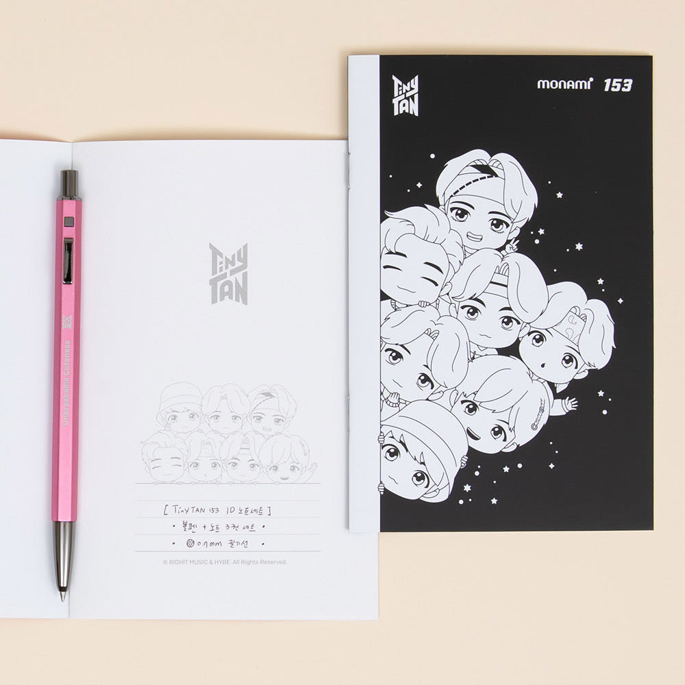 Monami TinyTAN 153 ID Note Set