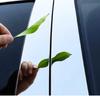 6PCS Glossy Black Pillar Post Window Trim Fit For KIA Seltos KX3 2019 2020-2023   Silver Carbon Door Moulding  Sticker Cover