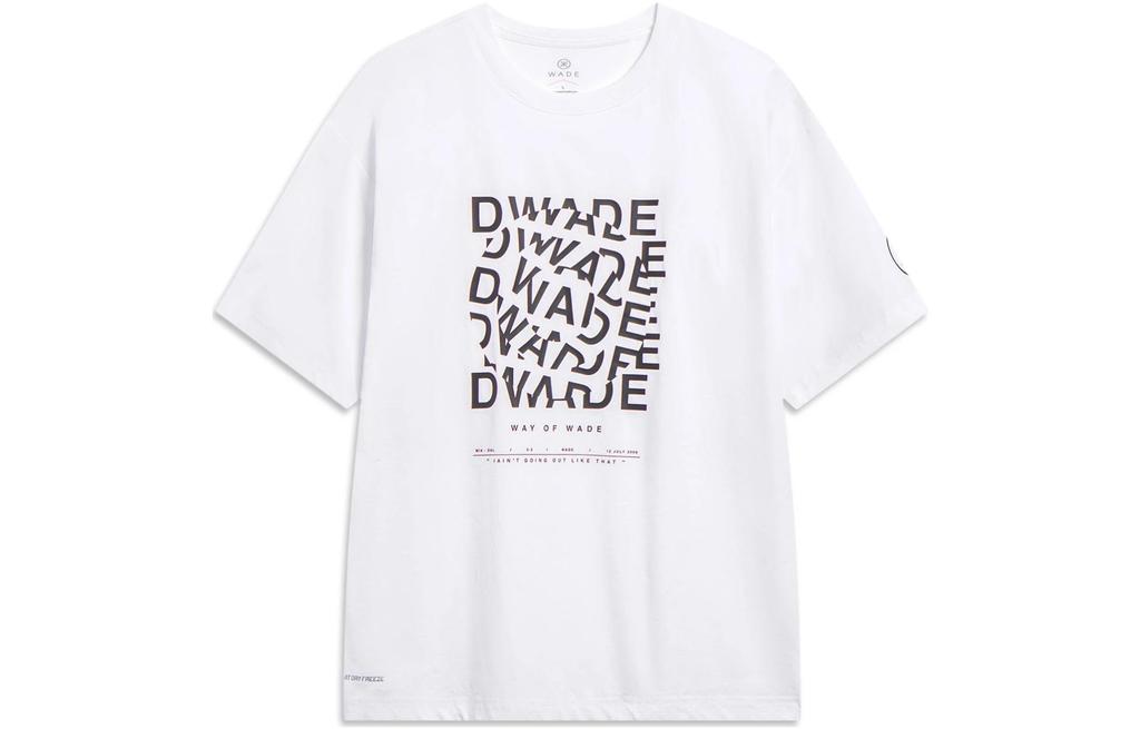 Men's T-Shirt Li-Ning Li Ning Way Of Wade T Shirt Men's White