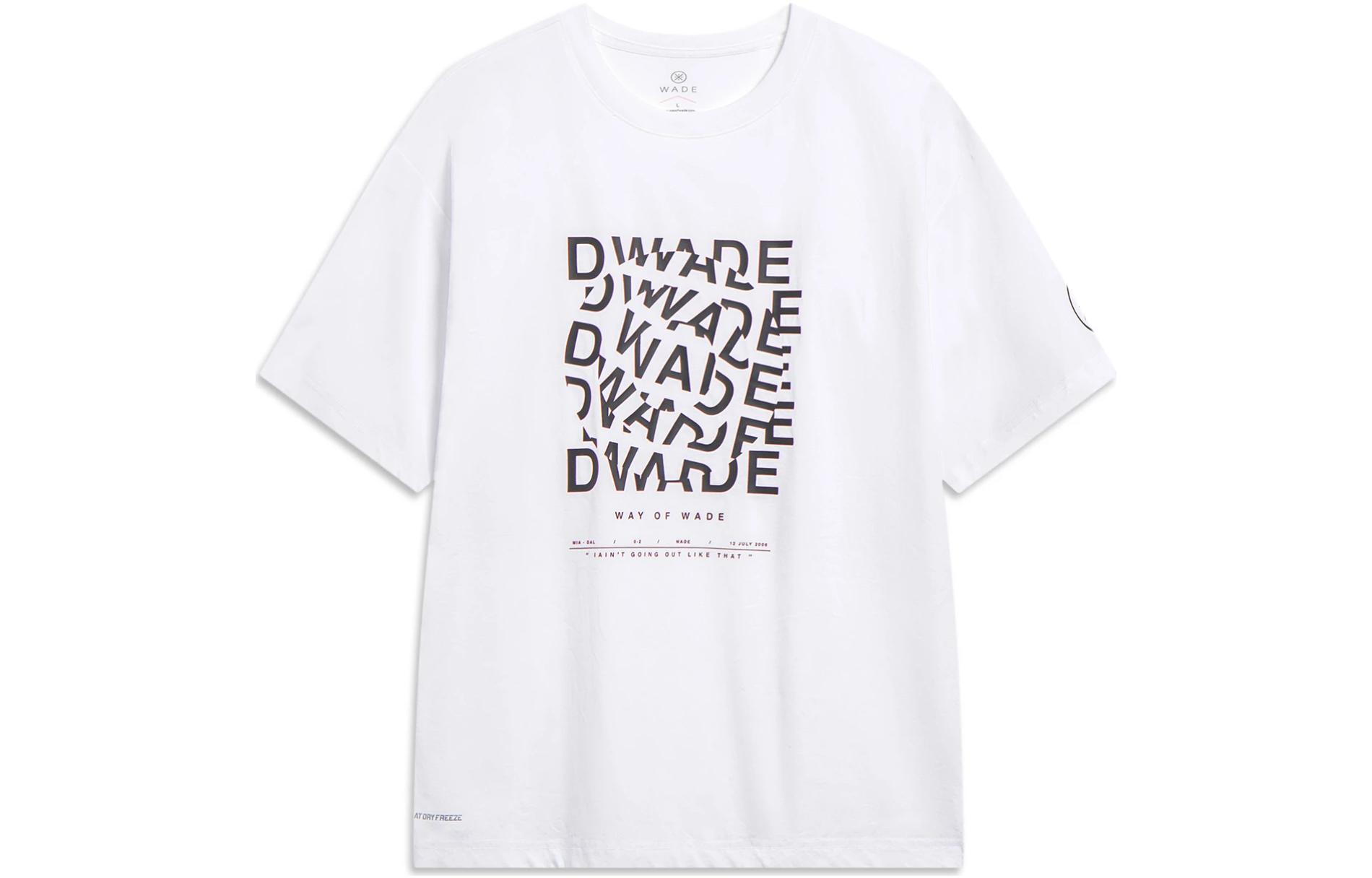 Li Ning Wade Collection T Shirt Men s White AHST327-2 L