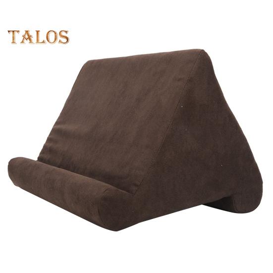 

Подушка-губка для планшета, подставка для чтения с несколькими углами, мягкая подушка для чтения, планшета, мобильного телефона, кровати, дивана коричневый