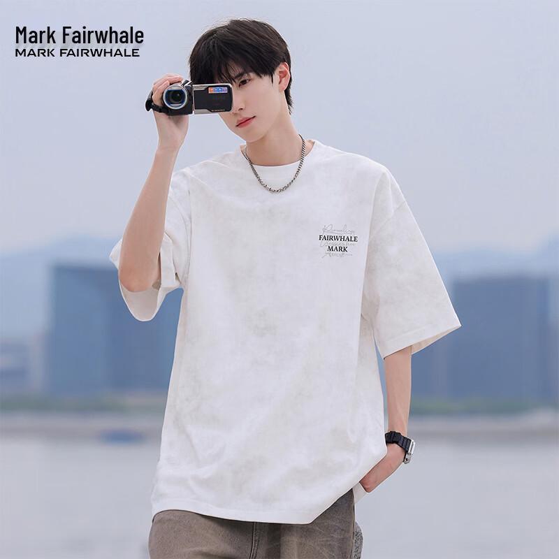 Mark Huafei Men s American Tie-Dye Heavyweight Cotton T-Shirt XL 2780₽