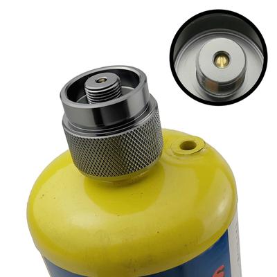 Açık Hava Propan Gaz Tüpü Ocak Dönüştürücü Adaptör Kamp Ekipmanı Kendiliğinden Kapanma Fonksiyonlu (bize