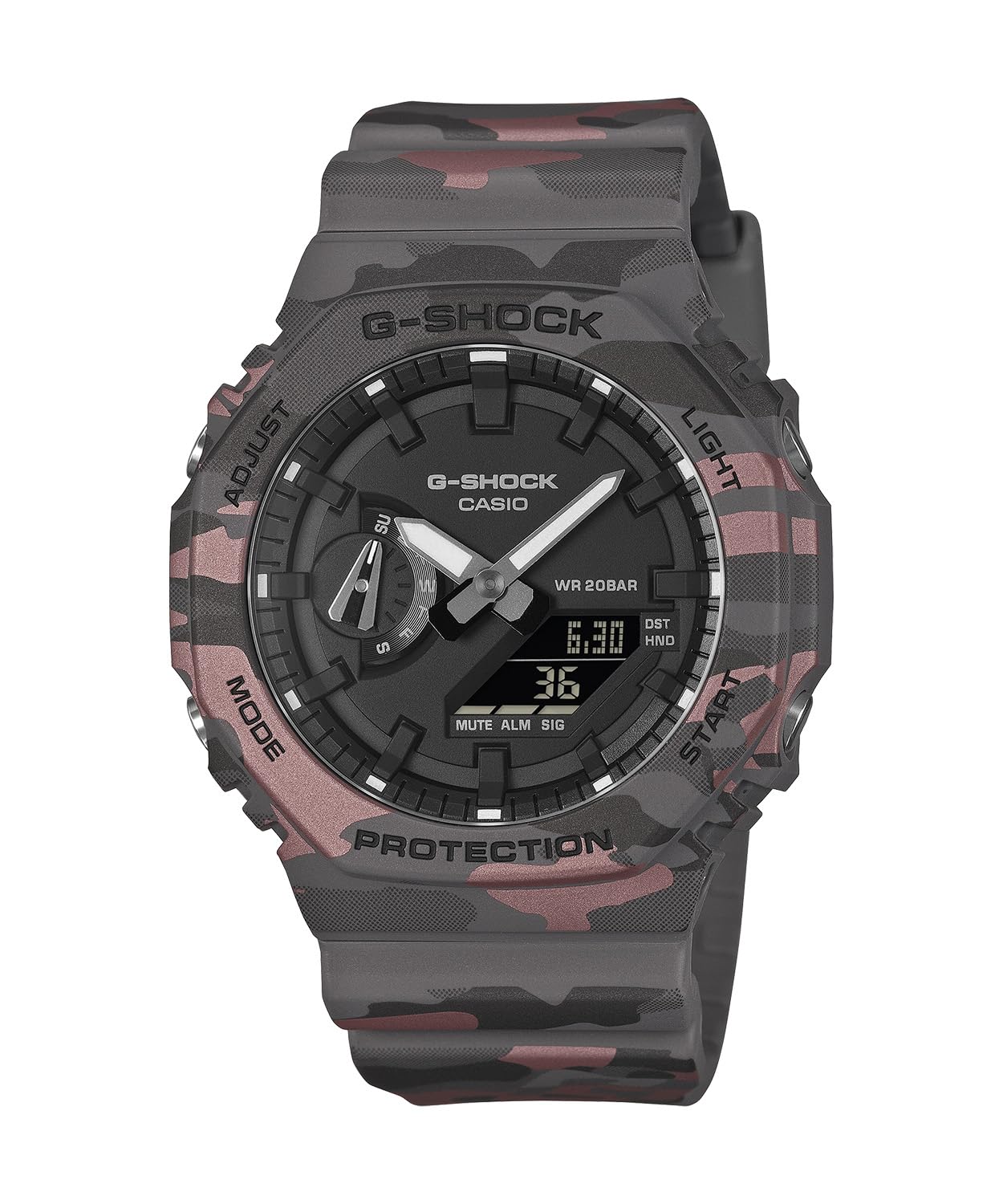 Casio G-Shock GA-2100CM-8AER Camouflage Wristwatch