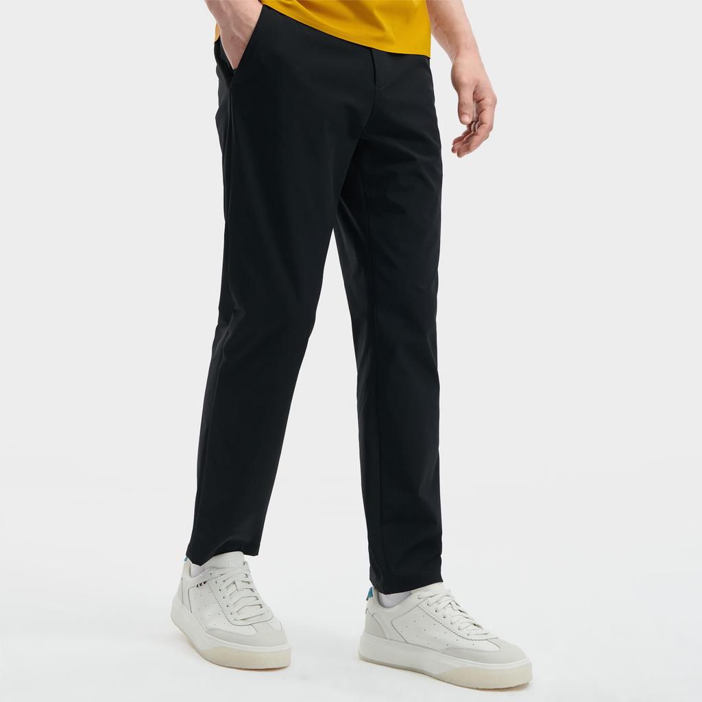 New FILA Casual Pants Men's Black F11M422801FBK