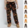 Anime Pajama Pants Sleepwear Casual Drawstring Elastic Waist Pants Comfy Straight Yoga Loose Trousers