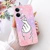 Transparent Casing For Vivo Y05 Cover Luxury Cute Cat Fashion Butterfly Cool Painted Funda For Y05 Vivo Phone Case
