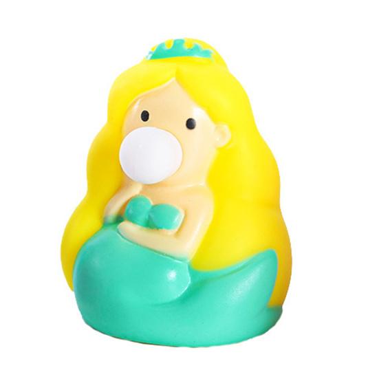 Interesting Squishes Relieve Boredom Soft TPR Squeeze Bubble Mermaid Children Sensory Toy Party Favor