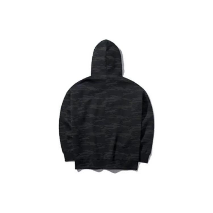 Li Ning Badfive Sweatshirt Men's Black Camouflage AWDQ157-3