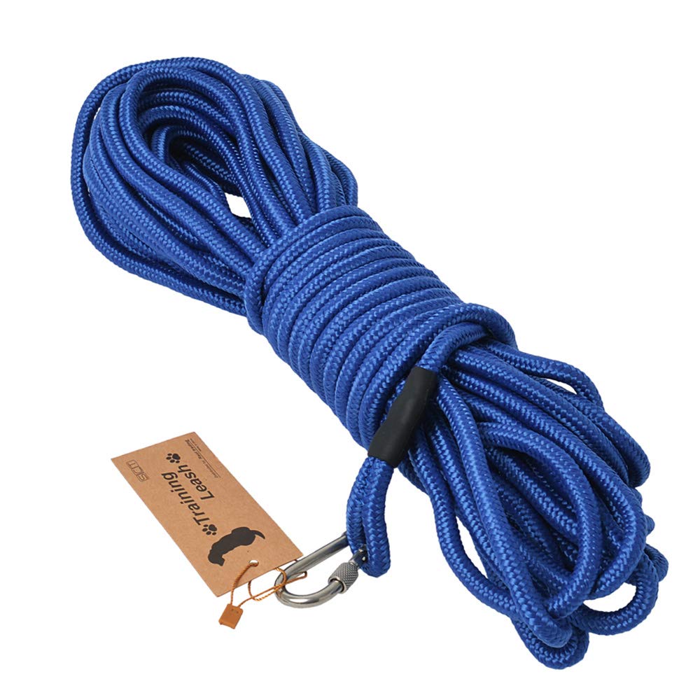 

SRT Long Leash 20m Blue Round Rope Colors Floats on Suitable for Medium and Large Training Long Leash [4 Available] Lightweight, Water, синій