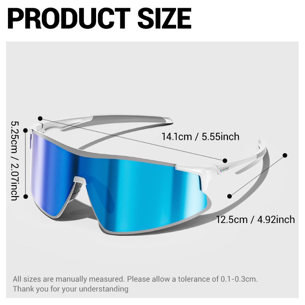 Kapvoe Cycling Glasses Men's Sunglasses Photochromic Sunglasses New Sports MTB Road Bicycle Goggles UV400 Lenses Women Eyewear