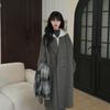 Korean-Style Double-Sided Wool Coat: Elegant, Versatile, Loose-Fitting, Long Women's Outerwear for Autumn and Winter