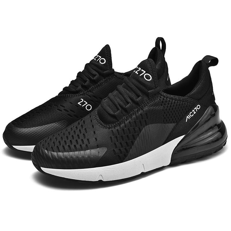 Foreign Trade Couple Versatile Fashion Cherry Blossom Powder Air Cushion Height Increase Running Shoes Breathable Casual Lightweight Non-slip Jogging