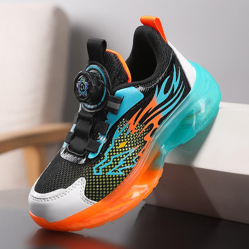

Children Sports Shoes Boy Sneakers Mesh Summer Breathable Kids Casual Shoes Boy Running Tennis Sneaker Lightweight Comfort 40