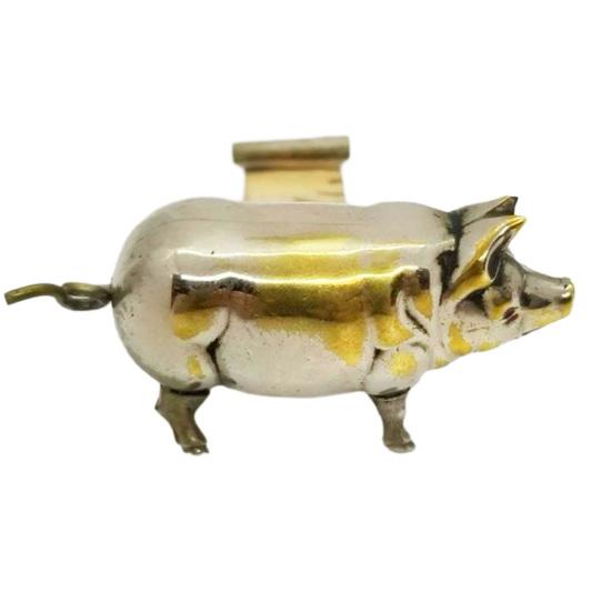 

1/2/3Pcs Vintage Pig Tape Measure Portable Metal Retractable Measuring Tape Tailor Sewing 1pc