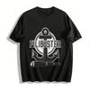Vintage Nautical Rum Adventure Graphic Casual Top Pure Cotton T-shirt