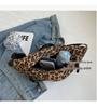 Leopard Print Large Capacity Canvas Crossbody Dumpling Bag - Casual Summer Shoulder Bag.