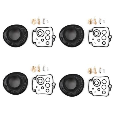 4Sets Motorcycle Carburetor Repair Kit Maintenance Parts Fit for Suzuki GSXR 750 750W