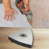 Sand Saw Blade 80mm Sand Pad Quick Release For Woodworking Triangular Stainless Steel Polishing Discs Polishing Disc For Wood