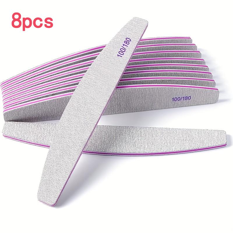 Xiaomi 10/25 PCS Nail File Professional Nail Files Reusable Double Sided Emery Board(100/180 Grit)Nail Styling Tools for Home Salon Use