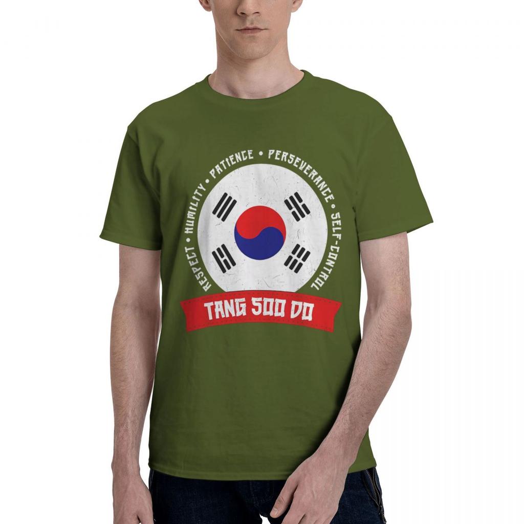 Tang Soo Do Korean Martial 100 Cotton Casual Breathable Confortable Anime Football Shirts 2025 Funny Gift