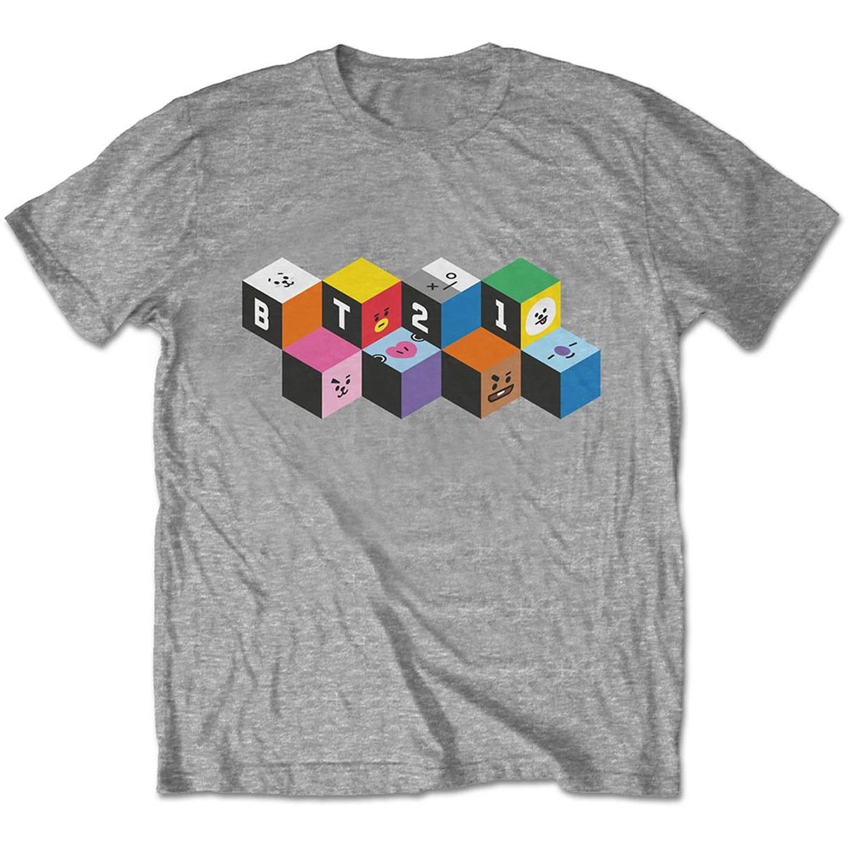 BT21 Blocks Authorized Mens T-Shirt S