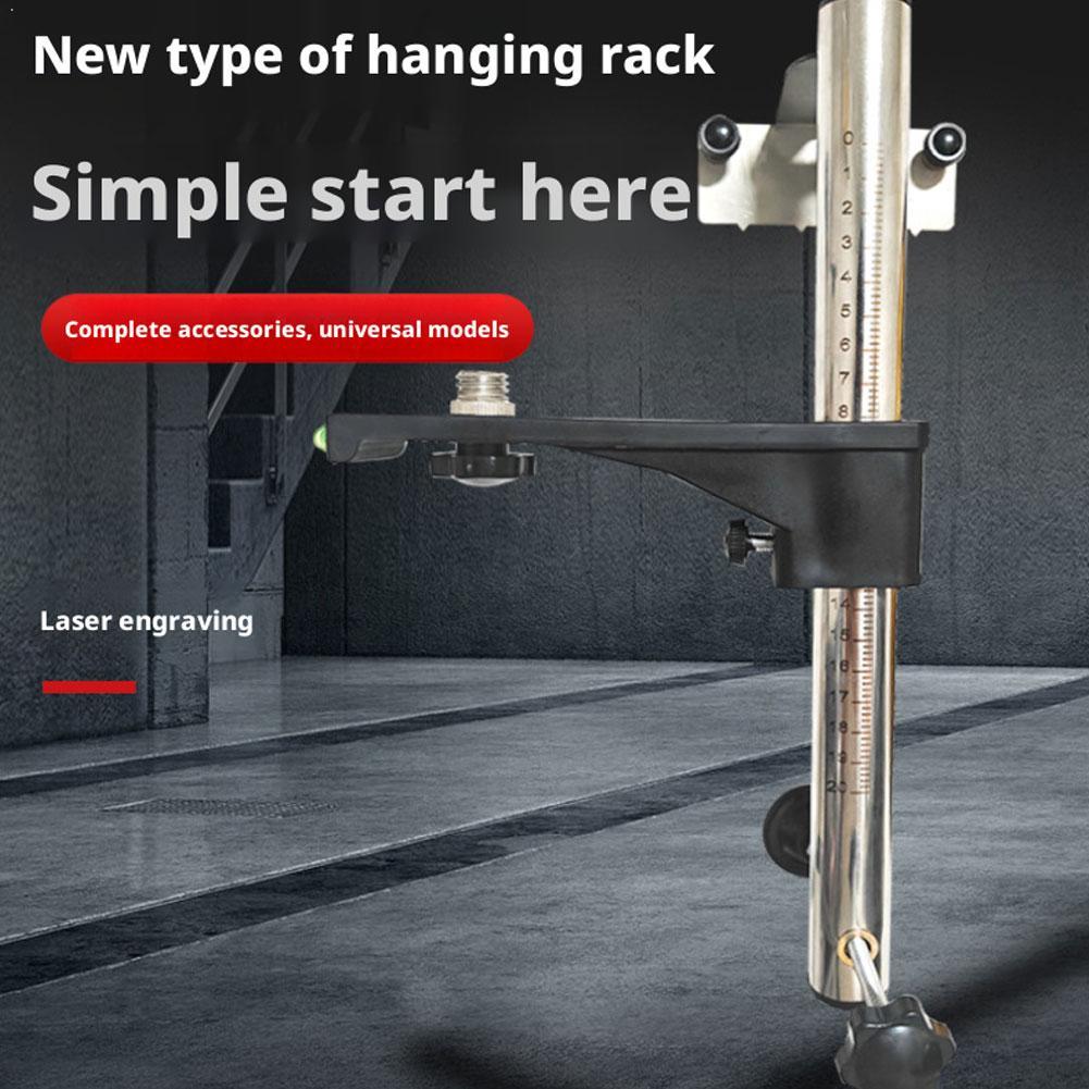 Laser Level Wall Mount Bracket Infrared Lifting Support Pole Ceiling Sliding Table Universal Laser Infrared Support Stand