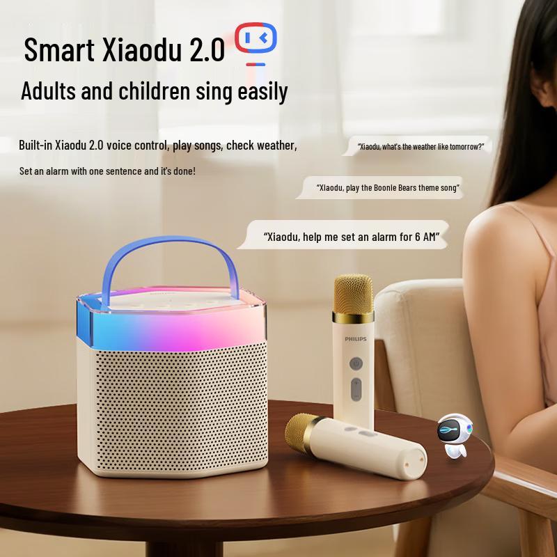 Philips TAS2519 Home KTV Speaker with Integrated Microphone (CN Version)