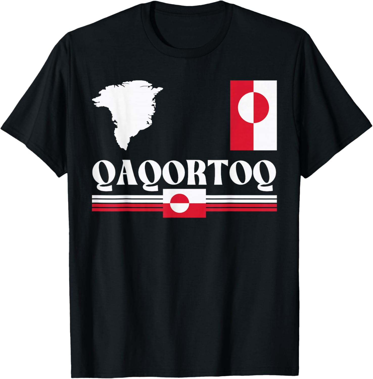 Qaqortoq Greenland Flag, Qaqortoq Greenland, Qaqortoq T-Shirt S разноцветный