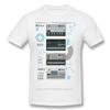 For Unisex Korg Volca Keys Series Basic Blue Music T Shirt Quality Print Rock And Roll Round Collar Plus Size Tee Shirt