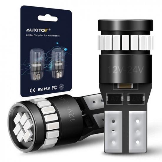 2x  T10 Super Bright LED Universal T10 194 168 Dome Map Blue Bulb 2825 EAH