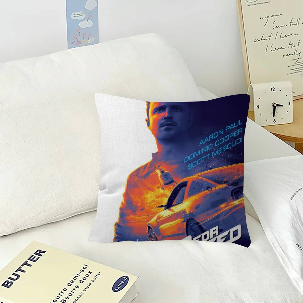 Rally N-n-need For Speed   Personalized Pillow Dust Cover Bedroom Kids Party Decoration Pillowcase Birthday Children Gift