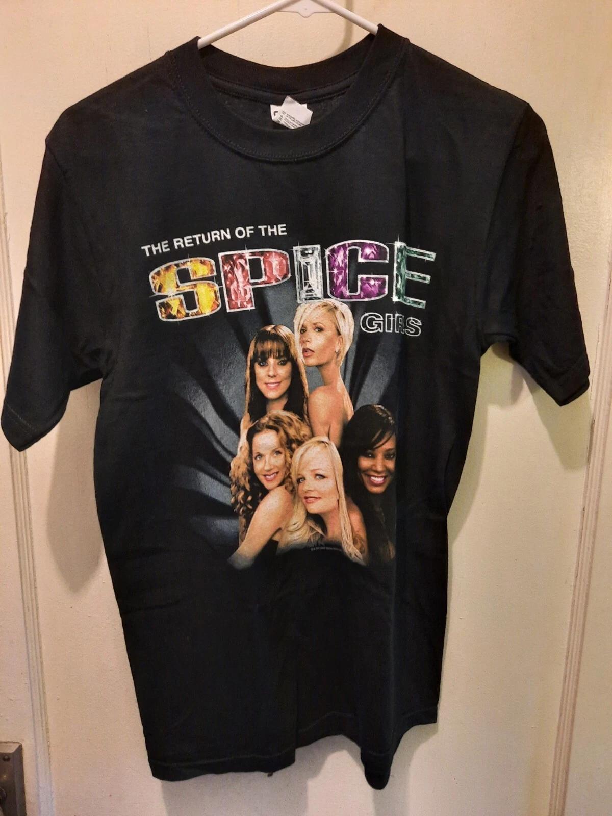 Official Spice Girls The Return Of The Spice Girls World Tour T Shirt S S