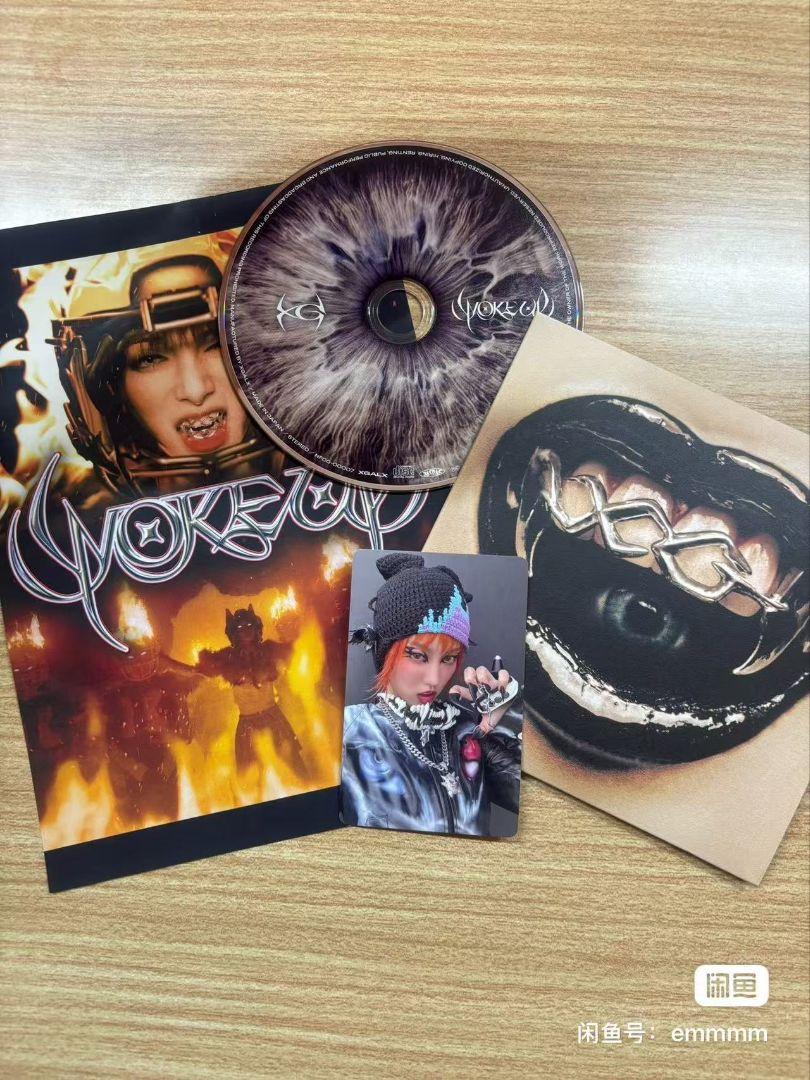 

[USED] First press limited edition XG WOKE UP AWE Chisa Jurin