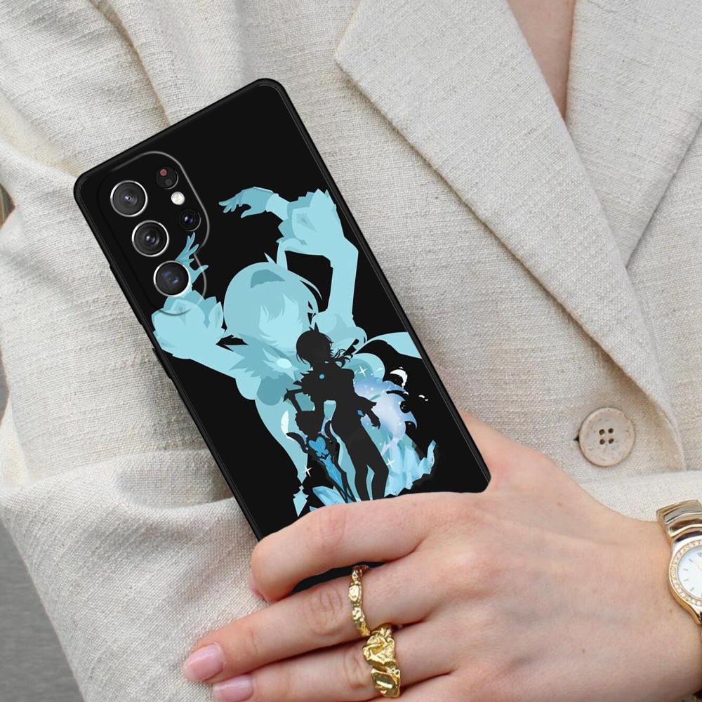 Genshin Impact Game SOFT Cell Phone Case for Samsung Galaxy S26 Ultra S25 S24 S23 S22 S21 S20 Note10 Cover