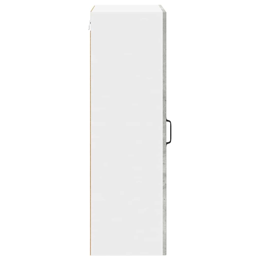Wall Cabinet LUCCA Concrete Grey 50 x 31 x 100 cm Particleboard