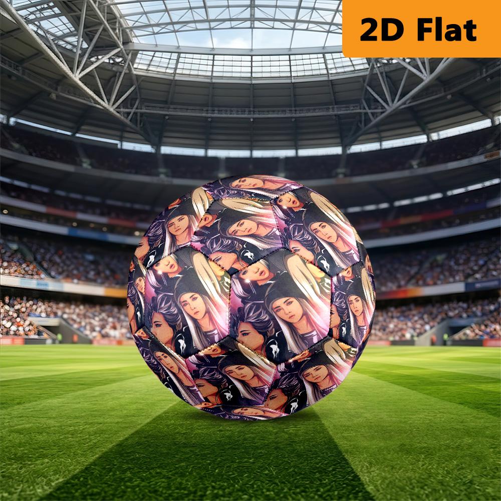 Crush 2NE1: Come Party On Soccer Ball Suitable for Both Training and Competition No. 5 Football Outdoor Sports High Elasticity Training Football
